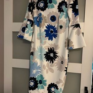 Calvin Klein size 6 flower dress
